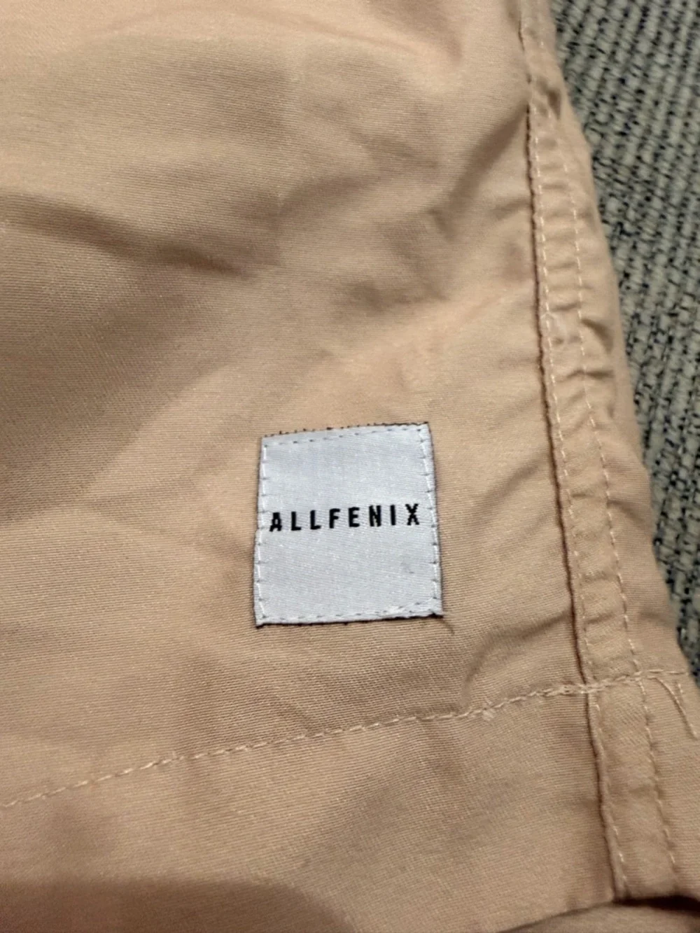 AllFenix Tan Orange Swim Shorts Drawstring Austrilian Made Boys XL